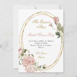 Reserva La Fecha Quinceanera Guardar la fecha en español