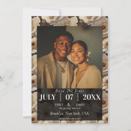 Reserva La Fecha Radiant Anemones Fantasy Fall Wedding