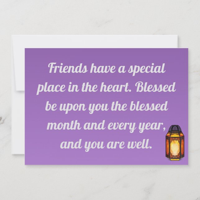 Reserva La Fecha Ramadan Kareem Holiday (Reverso)