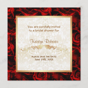 Reserva La Fecha Red Rose Elegance - Ducha