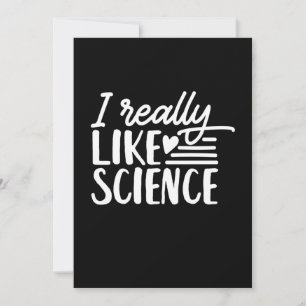 Reserva La Fecha Regalo científico Realmente Me Gusta La Ciencia