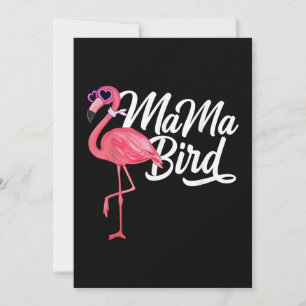 Reserva La Fecha Regalo de cumpleaños del tema de Flamingo - Mama B