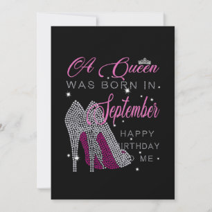 Reserva La Fecha Regalos de cumpleaños  Una Reina Nació En Septiemb