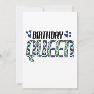 Reserva La Fecha Reina de cumpleaños