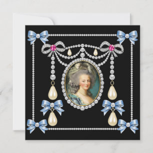 Reserva La Fecha Reina de Francia inspirada en Marie Antoinette