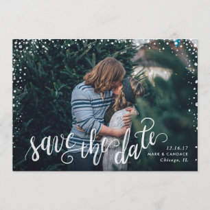 Reserva La Fecha Reserva de la foto de la caligrafía la fecha