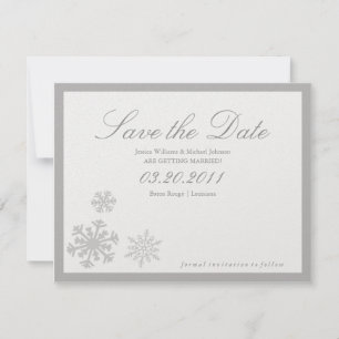 Reserva La Fecha Reserva del país de las maravillas del invierno la