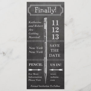 Reserva La Fecha Reserva del vintage de la pizarra la fecha con la