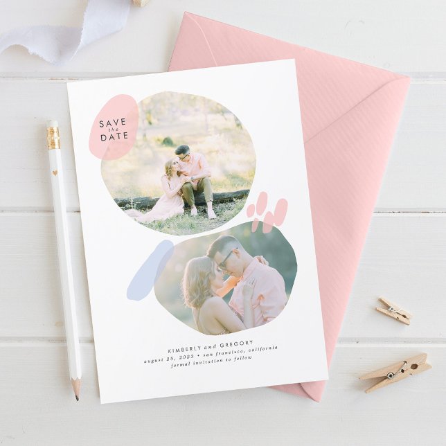 Reserva La Fecha Resumen creativo moderno Guardar la foto de fecha (Subido por el creador)