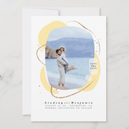 Reserva La Fecha Resumen Geométrico Moderno Guardar La Foto De Fech