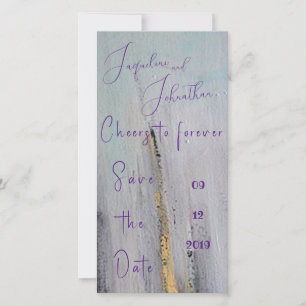 Reserva La Fecha Resumen moderno negro y dorado ahorra la fecha