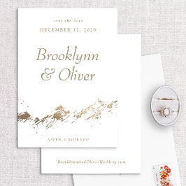 Reserva La Fecha Resumen Montañas Mínimo Blanco Guardar la fecha