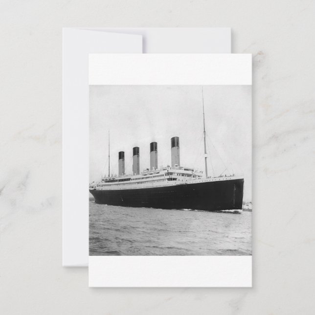 Reserva La Fecha RMS Titanic (Anverso)