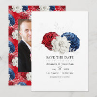 Rojo Blanco y Azul Fotografía de Boda Americana US
