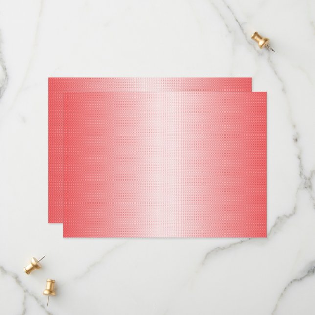 Reserva La Fecha Rojo, naranja y pinceles rosas se mezclan (Anverso/Reverso In Situ)