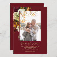 Rojo rústico | Foto Naranja Floral Bouquet