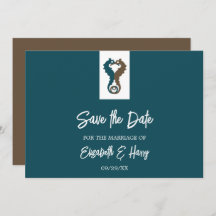 Romance del caballito de mar, boda en la playa