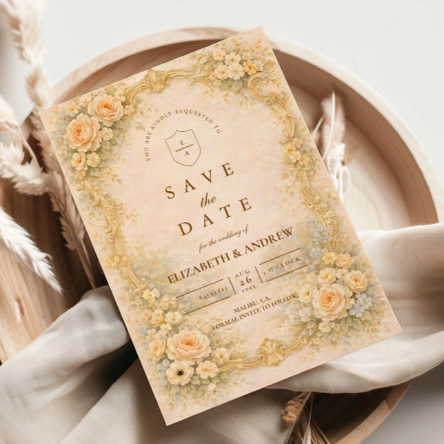Reserva La Fecha Romantic Baroque Garden Wedding (Subido por el creador)