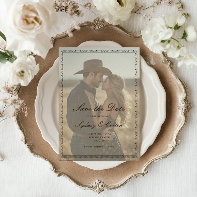Reserva La Fecha Romantic Western Ranch Wedding (Subido por el creador)