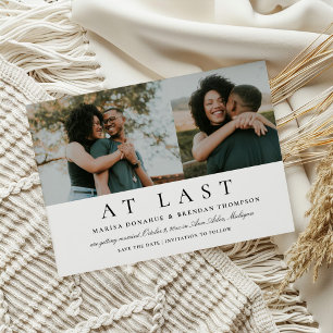 Reserva La Fecha Romántico Al Fin Dos Foto Bodas Blanco Negro