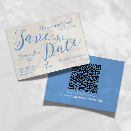 Reserva La Fecha Romántico Script Wedding Save The Date Card