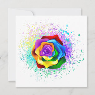 Reserva La Fecha Rosa arcoiris colorido