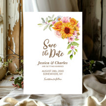 Rosa de girasol Boda floral