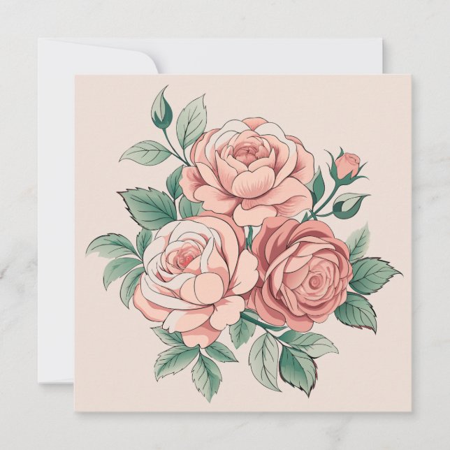 Reserva La Fecha Rosas de época (Anverso)