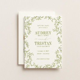 Reserva La Fecha ROWAN Botanical Wedding Photo