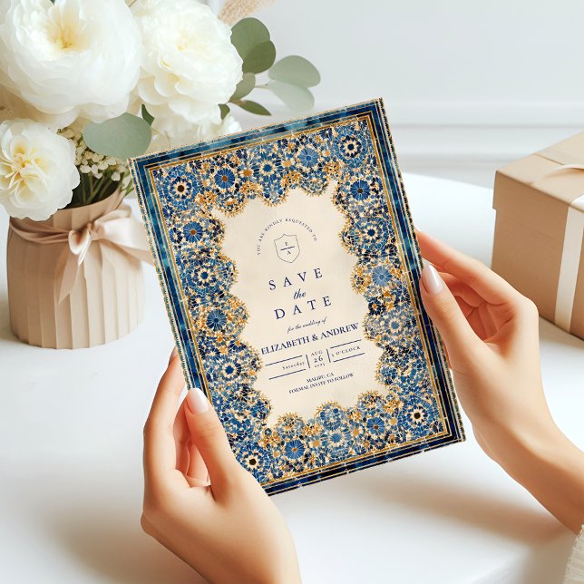 Reserva La Fecha Royal Blue Islamic Wedding (Subido por el creador)