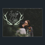 Reserva La Fecha Rustic Antler Save the Date<br><div class="desc">Por diseños redefinidos</div>
