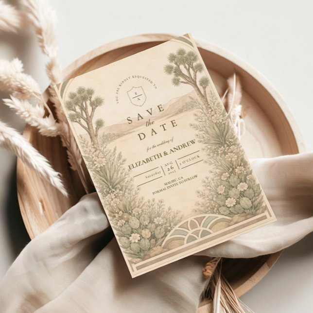 Reserva La Fecha Rustic Desert Meadow Wedding (Subido por el creador)