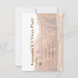Reserva La Fecha rustic elegant rsvp elegant weeding invite