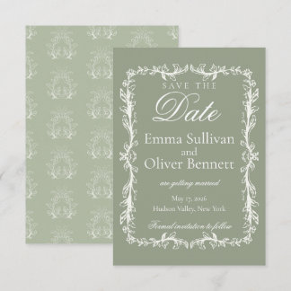 Reserva La Fecha sage green