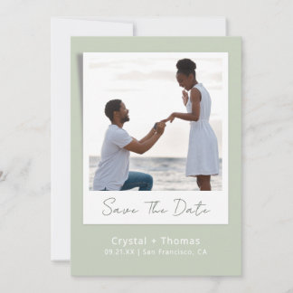 Reserva La Fecha Sage Photo Modern Boda