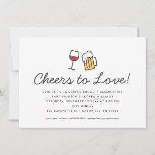 Reserva La Fecha Saludos para amar a las parejas ducha de bodas Sal