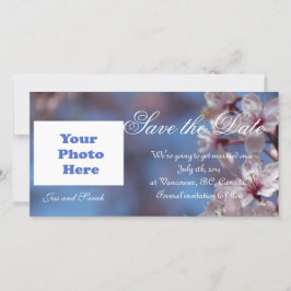 Reserva La Fecha salva la fecha, florecimiento del cerezo