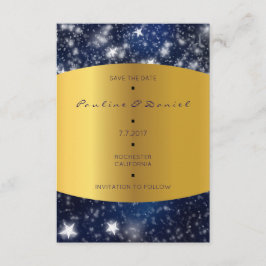 Reserva La Fecha Salvar la fecha en que Sky Night Stars Gold