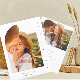 Reserva La Fecha Salvar La Fecha Romántica Arco Elegante Boda