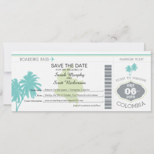 Reserva La Fecha Salven el pase de embarque a Colombia