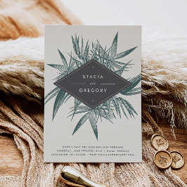 Reserva La Fecha Sanibel | Vintage Tropical Save the Date Card