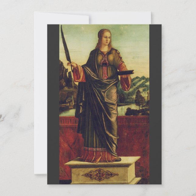 Reserva La Fecha Santa Anastasia de Roma Arte Premium (Anverso)