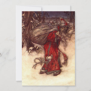 Reserva La Fecha Santa Claus Arthur Rackham