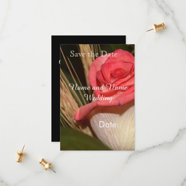 Reserva La Fecha Save the date card (Anverso/Reverso In Situ)