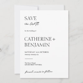 Reserva La Fecha Save the Date emana encanto y elegancia atemporale