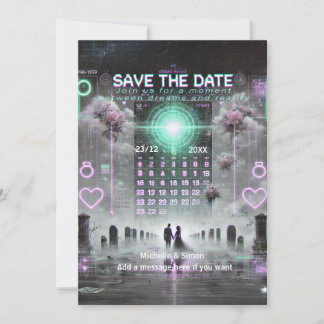 Reserva La Fecha 💌 "Save the Date: Eternal Glitch Boda" 💌