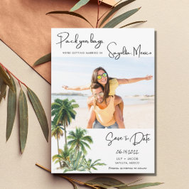 Reserva La Fecha Sayulita, Boda fotográfico de destino en la playa 