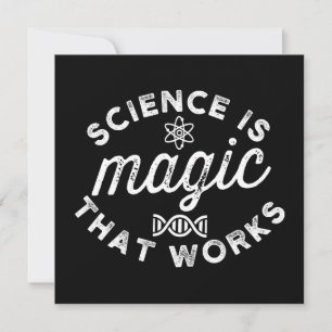 RESERVA LA FECHA SCIENCE IS MAGIC THAT WORKS