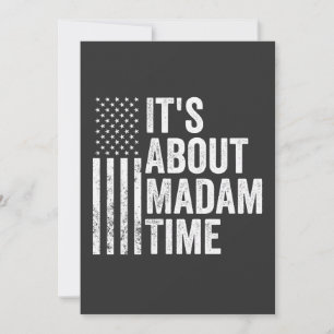 Reserva La Fecha Se trata de las elecciones de la señora Time Harri