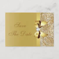 Secuencias de oro impresas Guardar la fecha Baby S